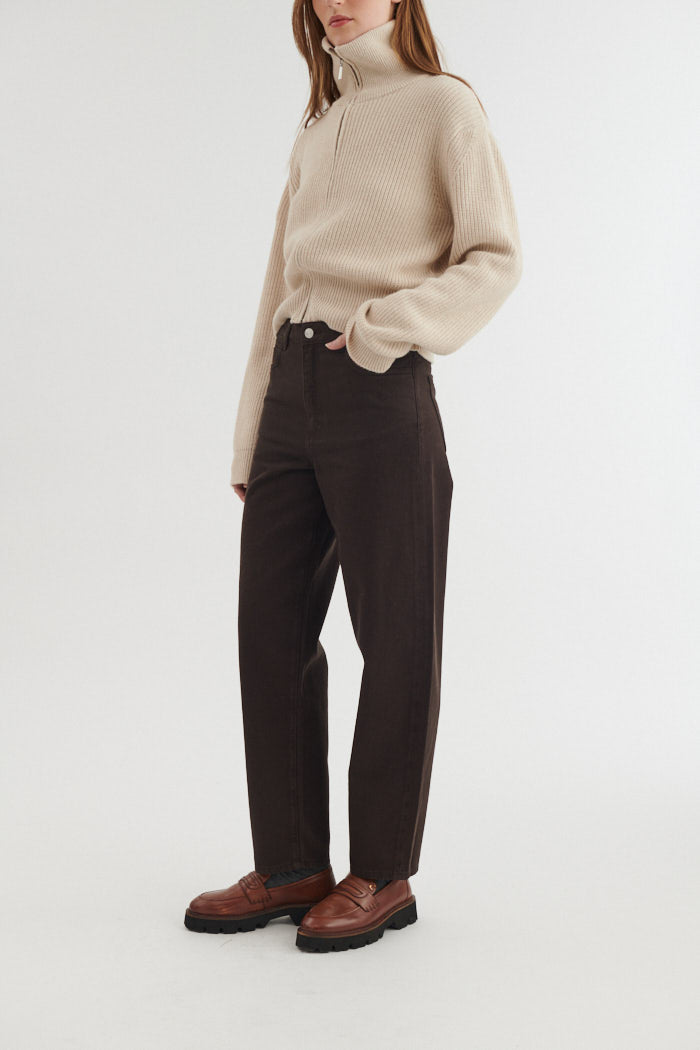 Basic Apparel Ea Brown Jeans Jeans 709 Chocolate torte